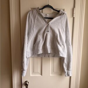 Lululemon Gray Scuba Hoodie